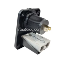 50a Panel Flush Anderson Plug QC3.0 USB Charger